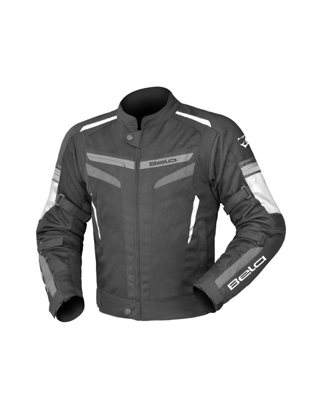 BELA - Chaqueta Textil Sprinter Negro/Blanco/Gris - SECURTEX MOTOR S.L (t/a MaximoMoto)