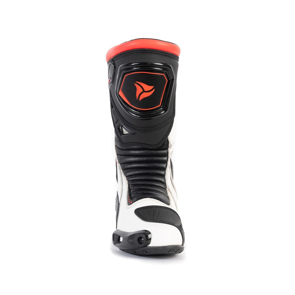 R-TECH - Botas Piel Tornado 2.0 WP Negro/Blanco/Rojo - SECURTEX MOTOR S.L (t/a MaximoMoto)