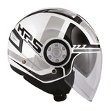 GIVI CASCO JET-R 111/AIR JET-R.D/CLASS BLANCO/NEGRO/PLATA - SECURTEX MOTOR S.L (t/a MaximoMoto)