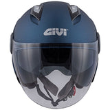 GIVI CASCO JET 123/STRATOS.D/SOLID AZUL OSCURO - SECURTEX MOTOR S.L (t/a MaximoMoto)