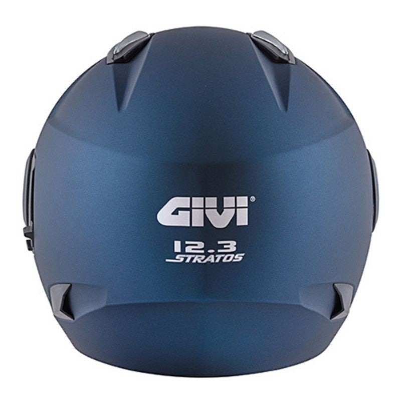 GIVI CASCO JET 123/STRATOS.D/SOLID AZUL OSCURO - SECURTEX MOTOR S.L (t/a MaximoMoto)