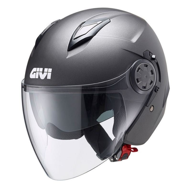 GIVI CASCO JET 123/STRATOS.D/SOLID TITANIO - SECURTEX MOTOR S.L (t/a MaximoMoto)