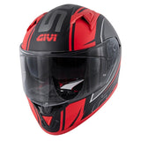 GIVI CASCO FULL 506/STOCCARDA.D/BLADES NEGRO-MT/ROJO - SECURTEX MOTOR S.L (t/a MaximoMoto)