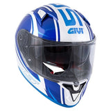 GIVI CASCO FULL 506/STOCCARDA.D/BLADES BLANCO/AZUL - SECURTEX MOTOR S.L (t/a MaximoMoto)