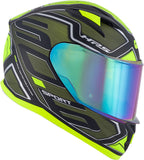 GIVI CASCO FULL 506/SPORT. LED/DEEP VERDE-MT/YELLOW - SECURTEX MOTOR S.L (t/a MaximoMoto)