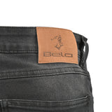 BELA RIO TEXAN PANTALON  DENIM TIE & DY NEGRE
