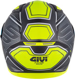 GIVI CASCO FULL 506/SPORT. LED/DEEP TITANIO-MT/YELLOW - SECURTEX MOTOR S.L (t/a MaximoMoto)
