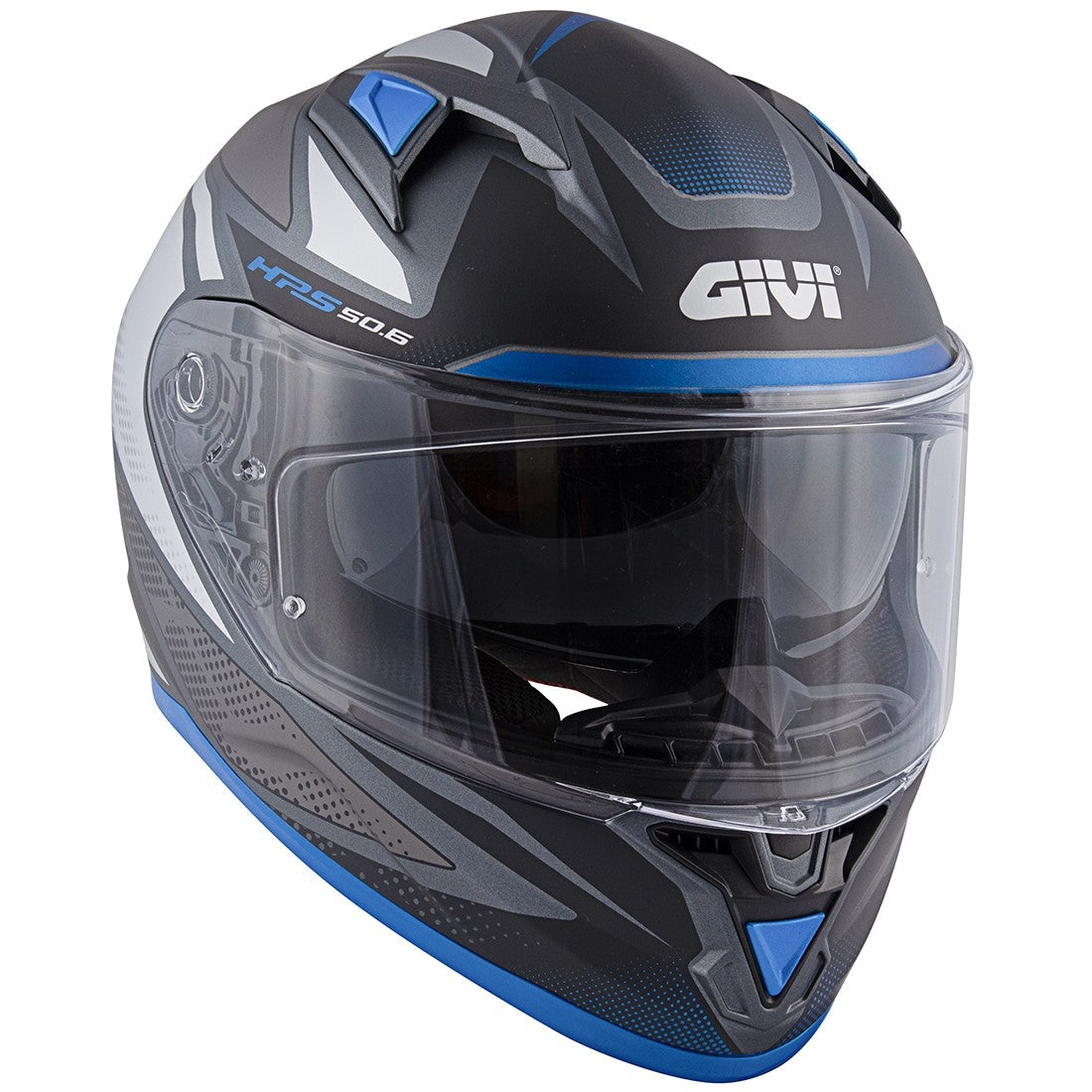 GIVI CASCO FULL 506/STOCCARDA.D/FOLLOW TITANIO-MT/AZUL - SECURTEX MOTOR S.L (t/a MaximoMoto)