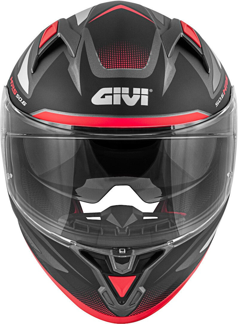 GIVI CASCO FULL 506/STOCCARDA.D/FOLLOW TITANIO-MT/ROJO - SECURTEX MOTOR S.L (t/a MaximoMoto)
