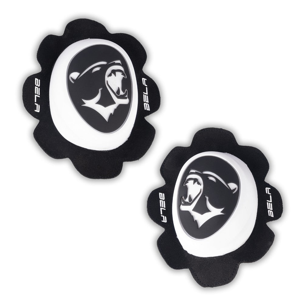 BELA - Protección Textil/Pvc Slider de Rodilla Blanco - SECURTEX MOTOR S.L (t/a MaximoMoto)