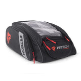 R-TECH - Mochila Piel/Textil Flap - SECURTEX MOTOR S.L (t/a MaximoMoto)
