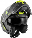 GIVI CASCO MOD X21/CHALLENGER C/PLD/GLOBE NEGRO-MT/YELLOW - SECURTEX MOTOR S.L (t/a MaximoMoto)