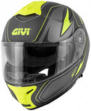 GIVI CASCO MOD X21/CHALLENGER C/PLD/GLOBE NEGRO-MT/YELLOW - SECURTEX MOTOR S.L (t/a MaximoMoto)