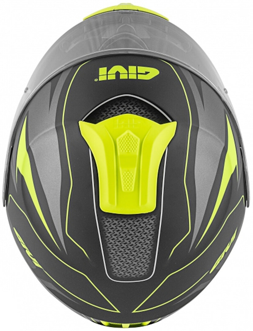 GIVI CASCO MOD X21/CHALLENGER C/PLD/GLOBE NEGRO-MT/YELLOW - SECURTEX MOTOR S.L (t/a MaximoMoto)