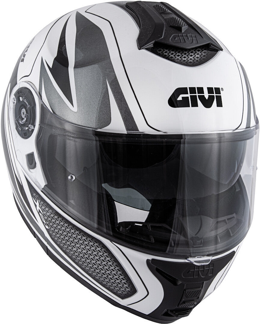 GIVI CASCO MOD X21/CHALLENGER C/PL.D/GLOBE BLANCO/NEGRO - SECURTEX MOTOR S.L (t/a MaximoMoto)
