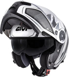GIVI CASCO MOD X21/CHALLENGER C/PL.D/GLOBE BLANCO/NEGRO - SECURTEX MOTOR S.L (t/a MaximoMoto)