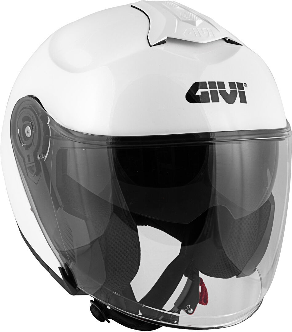 GIVI - CASCO JET X22 PLANETD SOLID BLANCO - SECURTEX MOTOR S.L (t/a MaximoMoto)