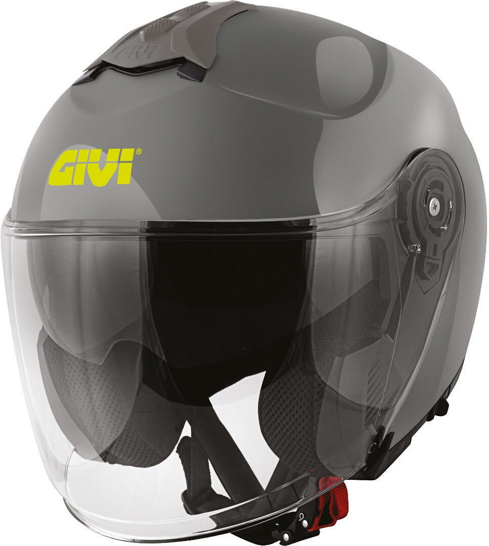 GIVI CASCO JET X22/PLANETD/SOLID GRIS BRILLO - SECURTEX MOTOR S.L (t/a MaximoMoto)