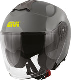 GIVI CASCO JET X22/PLANETD/SOLID GRIS BRILLO - SECURTEX MOTOR S.L (t/a MaximoMoto)
