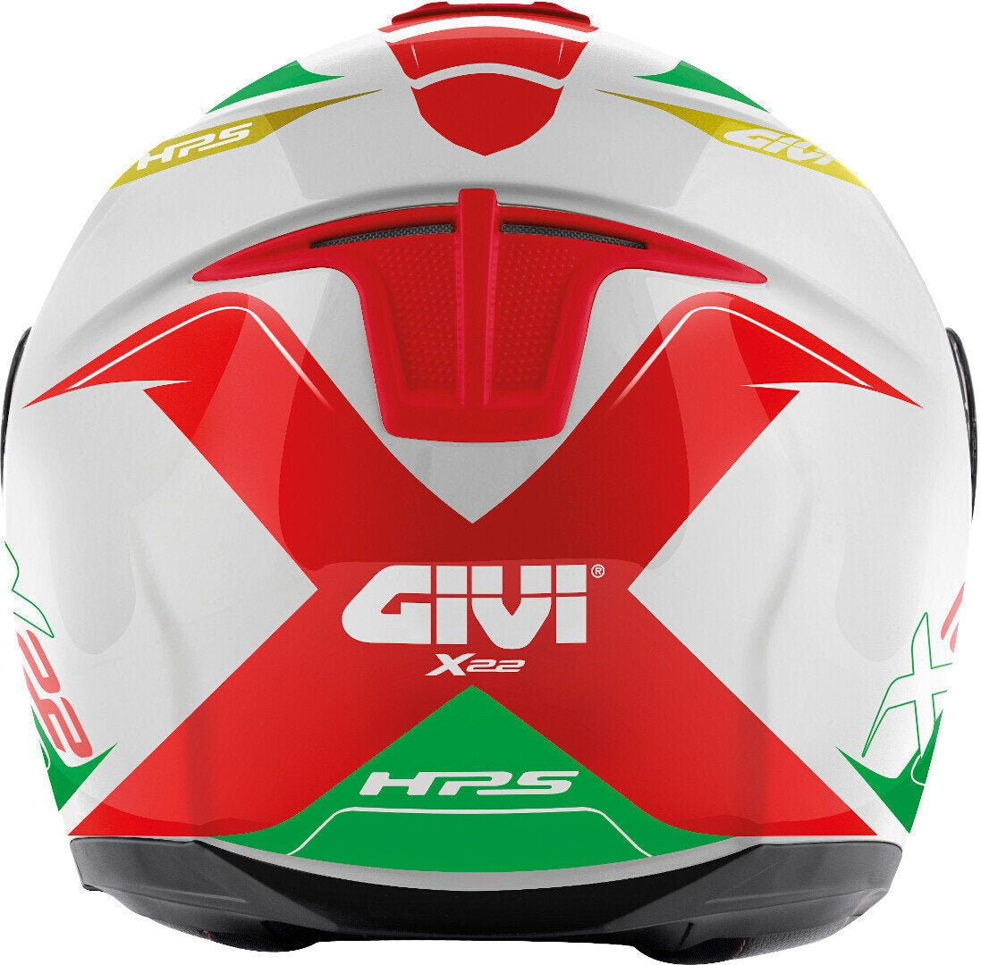 GIVI - CASCO JET X22 PLANETD HYPER FLAG ITALY - SECURTEX MOTOR S.L (t/a MaximoMoto)