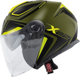 GIVI - CASCO X22 PLANETD HYPER NEGRO VERDE YELLOW - SECURTEX MOTOR S.L (t/a MaximoMoto)