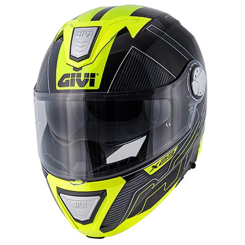 GIVI CASCO MOD X23/SYDNEY C/PL.D/PROTECT NEGRO/TITANI/YEL - SECURTEX MOTOR S.L (t/a MaximoMoto)