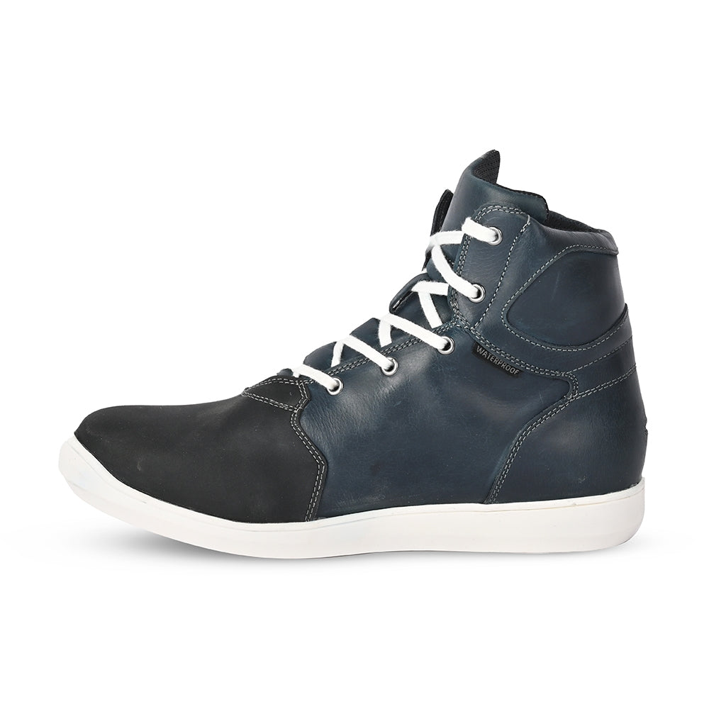 BELA - Botas Piel Baika Sneaker Azul - SECURTEX MOTOR S.L (t/a MaximoMoto)