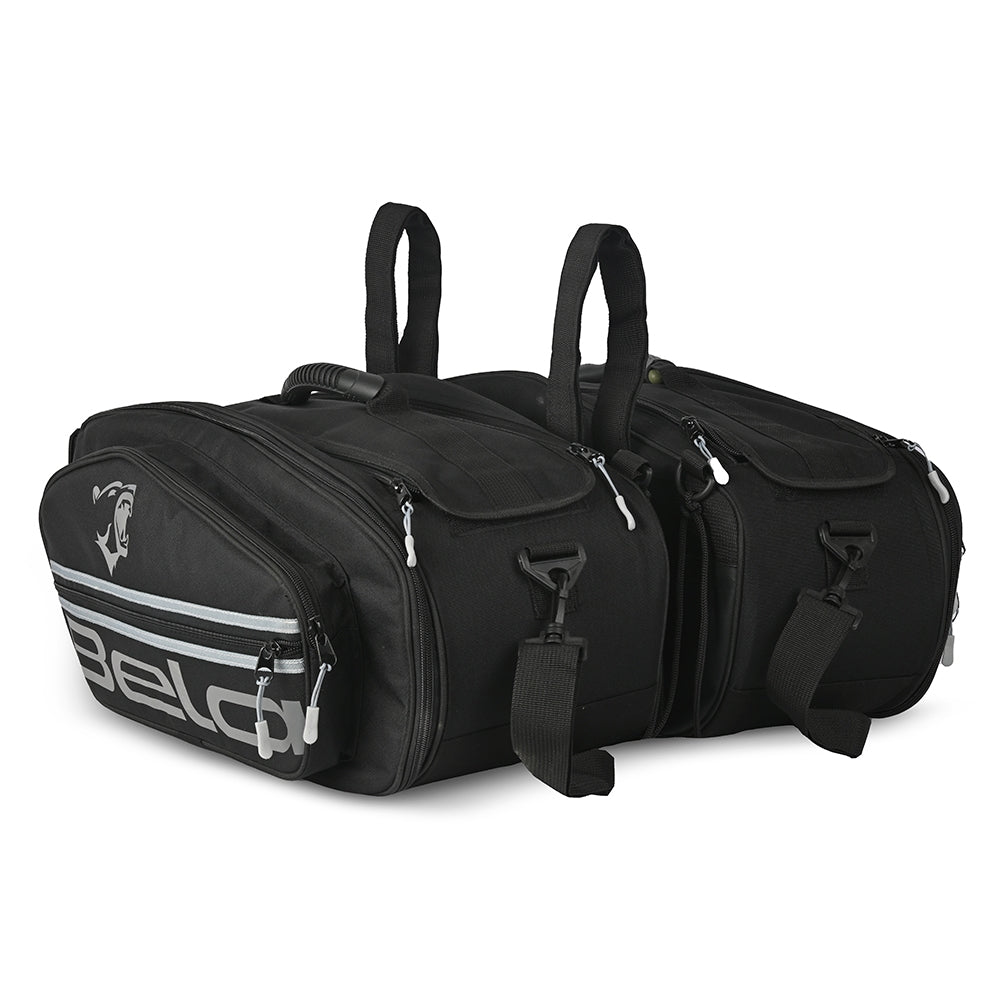 BELA - Mochila Piel/Textil Gear Negro - SECURTEX MOTOR S.L (t/a MaximoMoto)