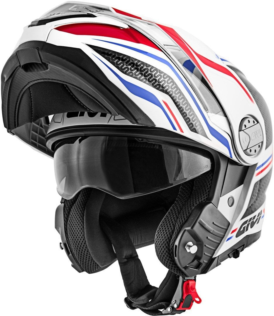 GIVI CASCO MOD X33/CANYON C/PL.D/LAYERS BLANCO/ROJO - SECURTEX MOTOR S.L (t/a MaximoMoto)