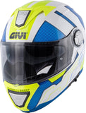 GIVI CASCO MOD X23/SYDNEY C/PL.D/PROTECT BLANCO/AZUL/YELLOW - SECURTEX MOTOR S.L (t/a MaximoMoto)