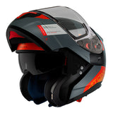 MT ATOM SV GOREX MODULAR CASCO DE MOTO B4 MATE NARANJA