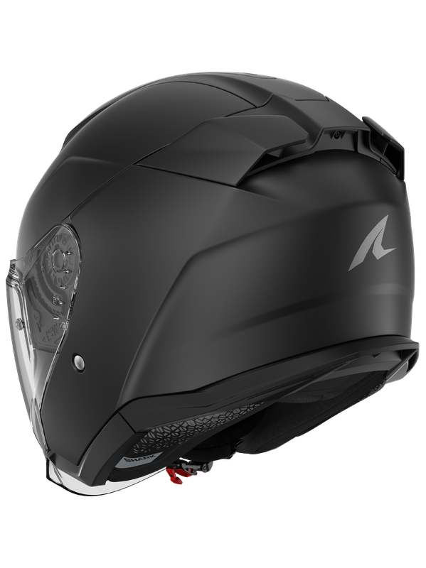 SHARK SKWAL JET BLANK SHADOW MOTOCICLETA CASCO MAT NEGRO