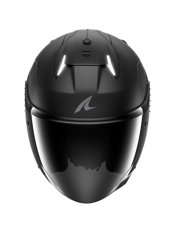 SHARK SKWAL i3 JET DARK SHADOW ABIERTO CASCO NEGRO MATE