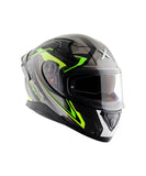 AXOR APEX ROADTRIP CASCO INTEGRAL DE MOTO NG MATE AMARILLO FLUO