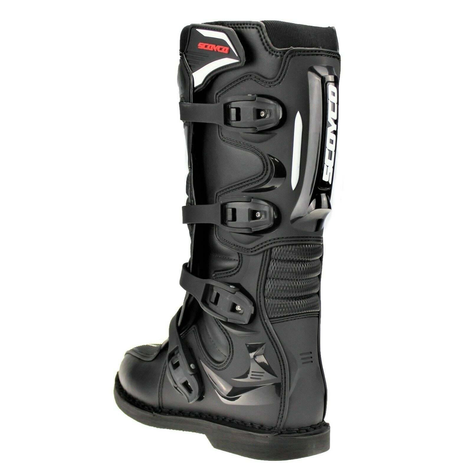 SCOYCO Motocross Sport Enduro Boot/Negro - SECURTEX MOTOR S.L (t/a MaximoMoto)
