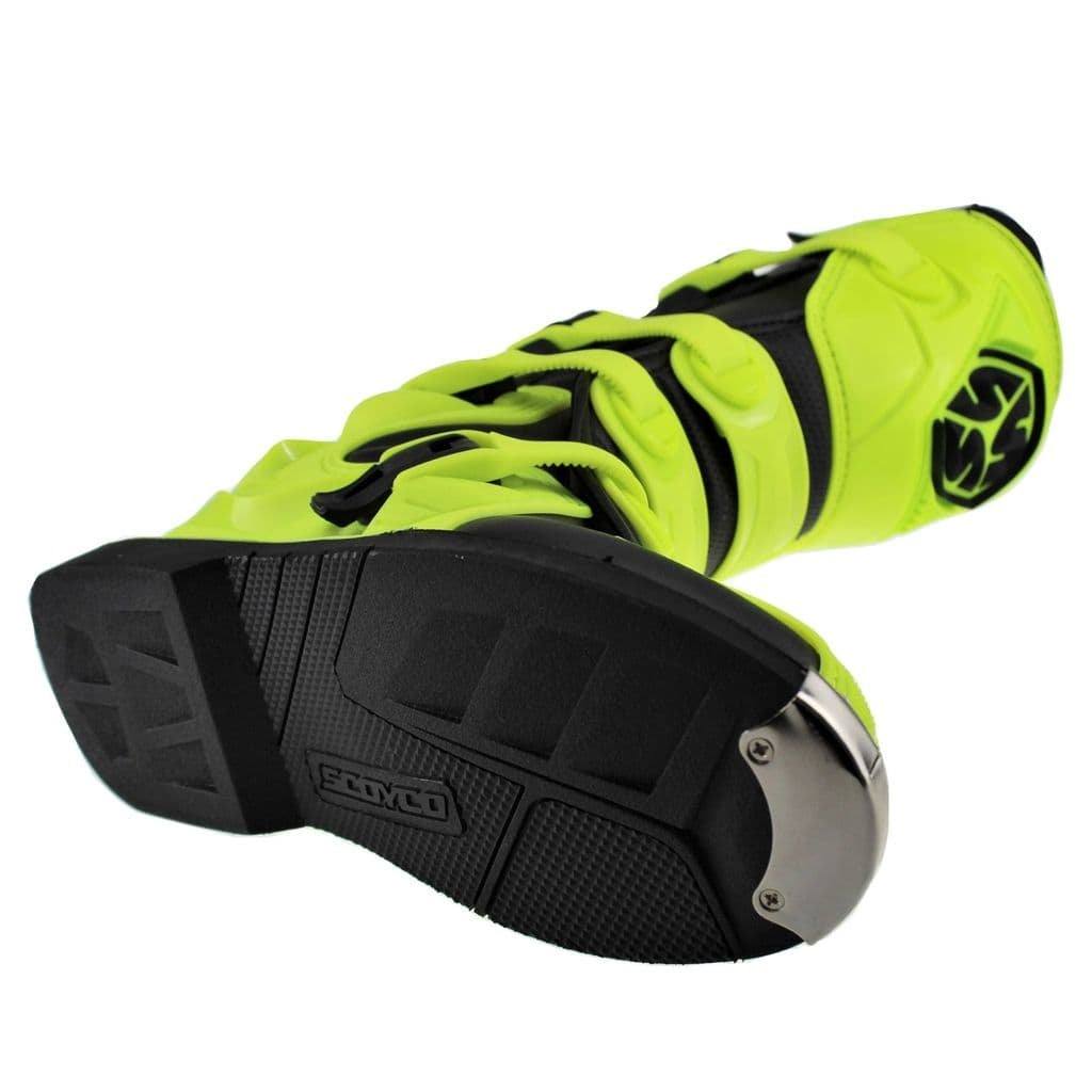 SCOYCO Motocross Sport Enduro Boot Negro/Amarillo - SECURTEX MOTOR S.L (t/a MaximoMoto)
