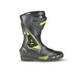 BELA - Botas Piel Master Man Negro/Amarillo Fluor - SECURTEX MOTOR S.L (t/a MaximoMoto)