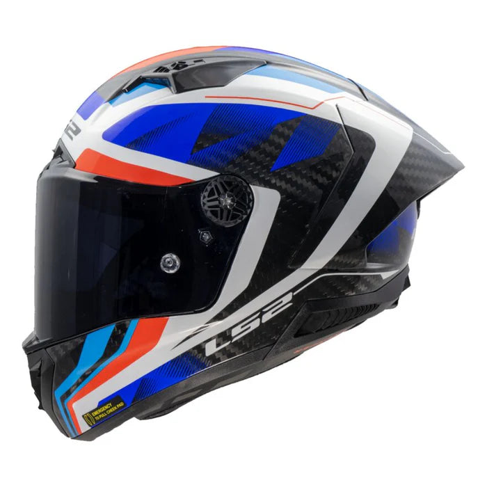LS2 FF805 THUNDER GP AERO CASCO DE MOTO AZUL ROJO