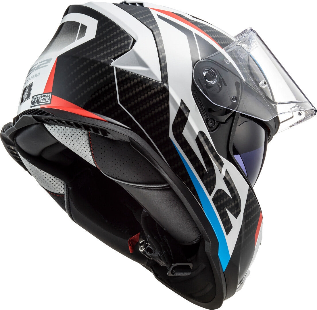 LS2 FF800 STORM RACER RED BLUE - SECURTEX MOTOR S.L (t/a MaximoMoto)