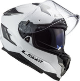 LS2 FF327 CHALLENGER SOLID WHITE - SECURTEX MOTOR S.L (t/a MaximoMoto)