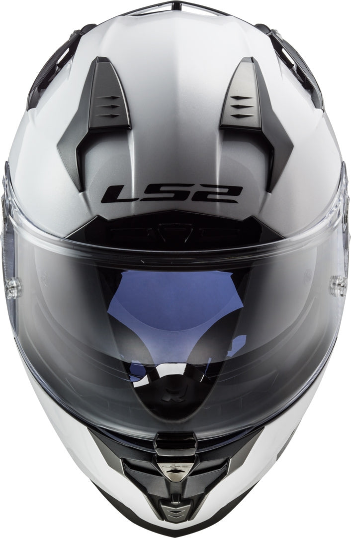 LS2 FF327 CHALLENGER SOLID WHITE - SECURTEX MOTOR S.L (t/a MaximoMoto)