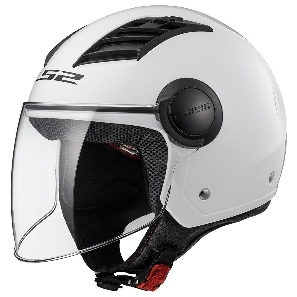 LS2 OF562 AIRFLOW GLOSS WHITE LONG - SECURTEX MOTOR S.L (t/a MaximoMoto)