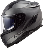 LS2 FF327 CHALLENGER SOLID MATT TITANIUM - SECURTEX MOTOR S.L (t/a MaximoMoto)