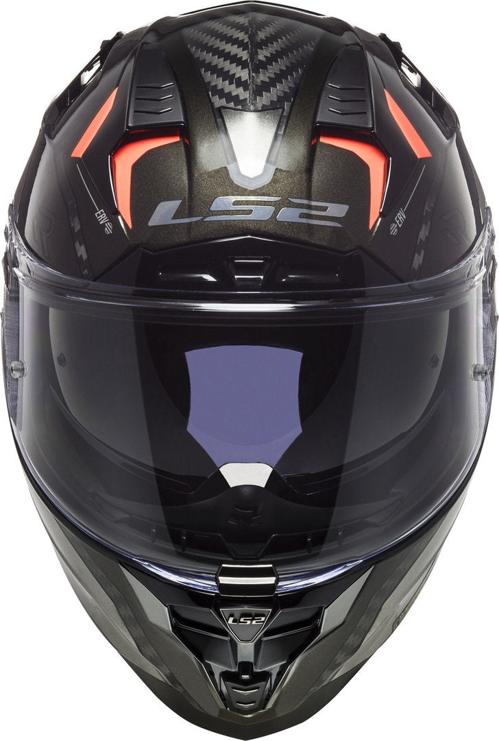 LS2 FF327 CHALLENGER CT2 ALLOY CHROME ORANGE - SECURTEX MOTOR S.L (t/a MaximoMoto)