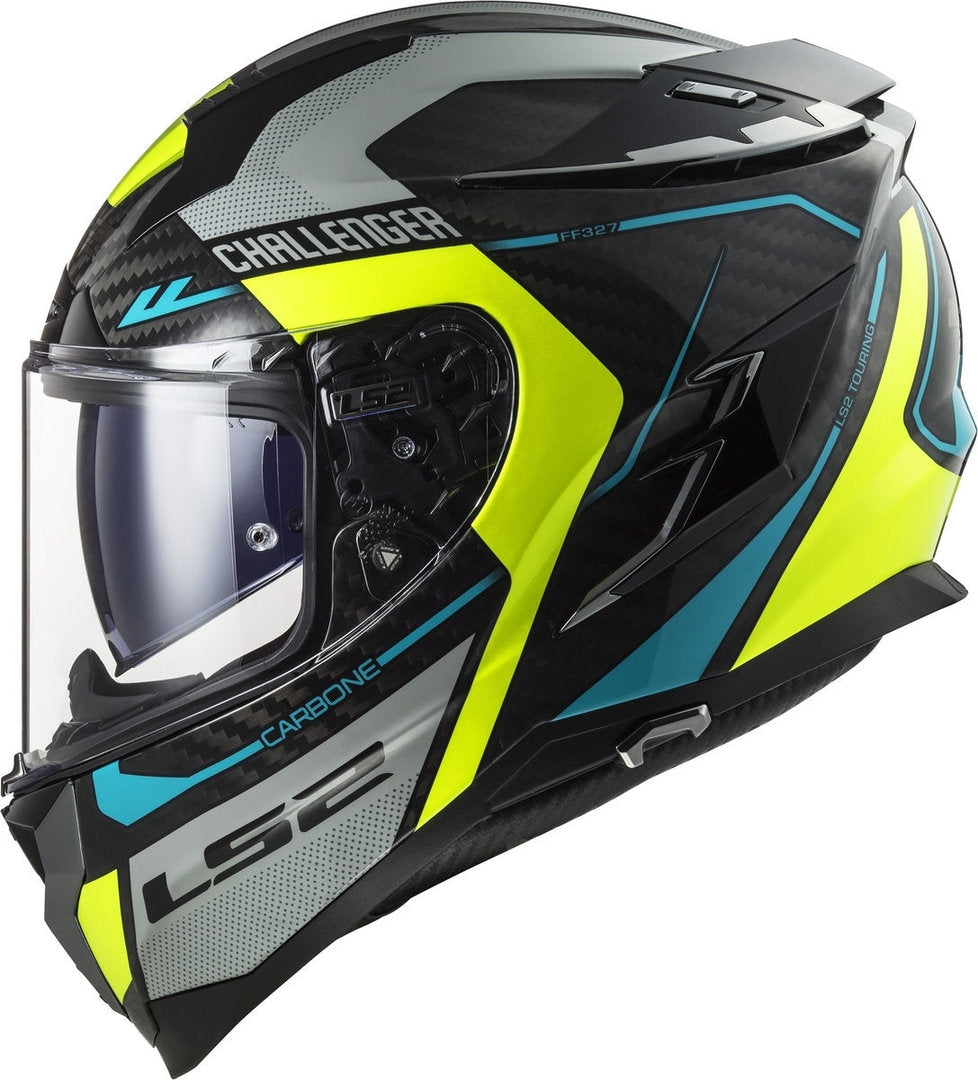 LS2 FF327 CHALLENGER CT2 THORN H-V YELLOW - SECURTEX MOTOR S.L (t/a MaximoMoto)