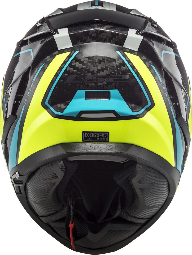 LS2 FF327 CHALLENGER CT2 THORN H-V YELLOW - SECURTEX MOTOR S.L (t/a MaximoMoto)