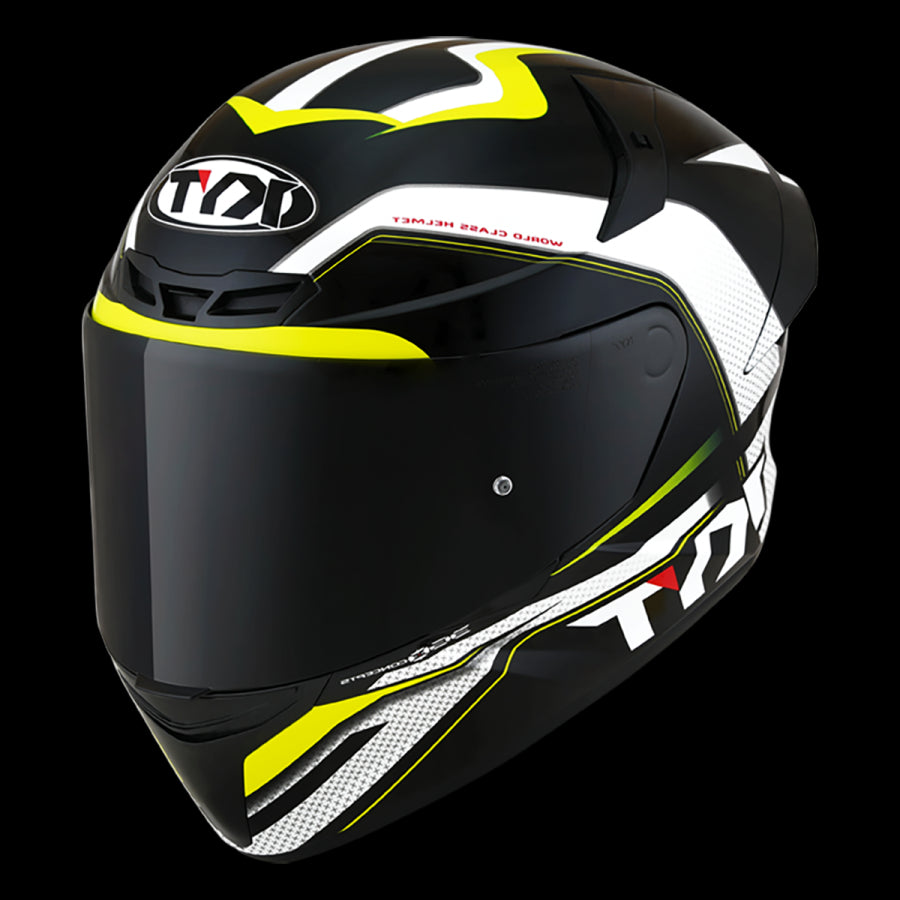 KYT-CASCO TT-COURSE GRAND PRIX BLACK/YELLOW - SECURTEX MOTOR S.L (t/a MaximoMoto)