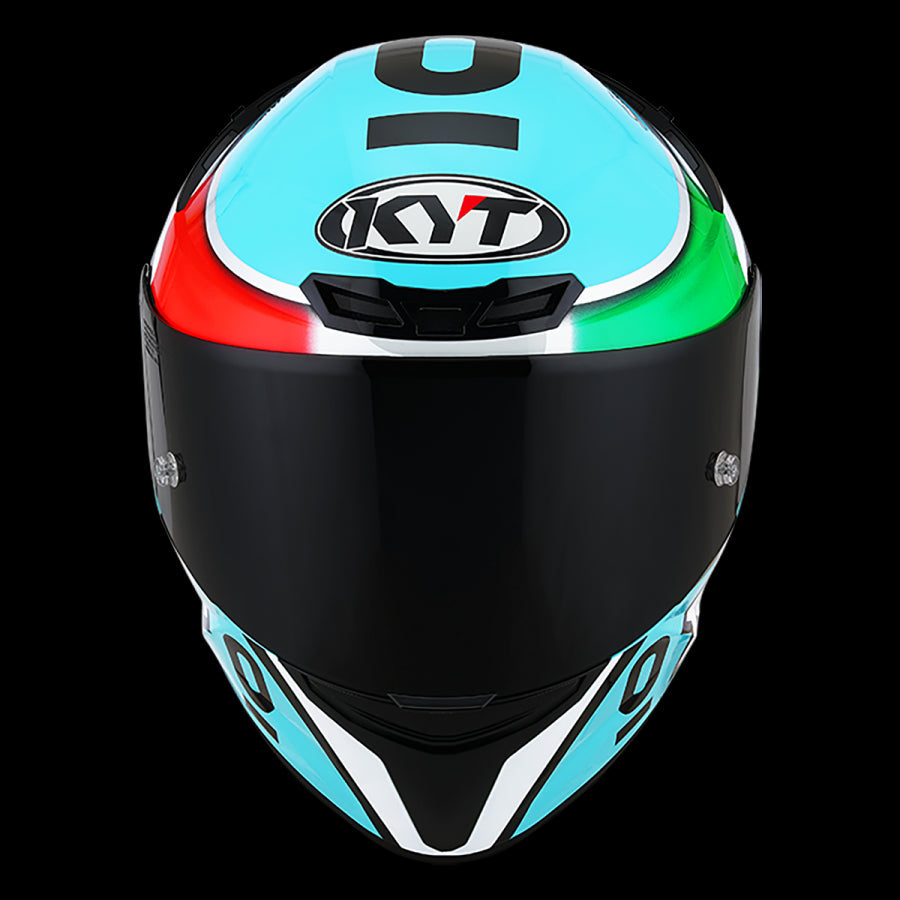 KYT-CASCO TT-COURSE REPLICA LEOPARD TRICOLORE - SECURTEX MOTOR S.L (t/a MaximoMoto)