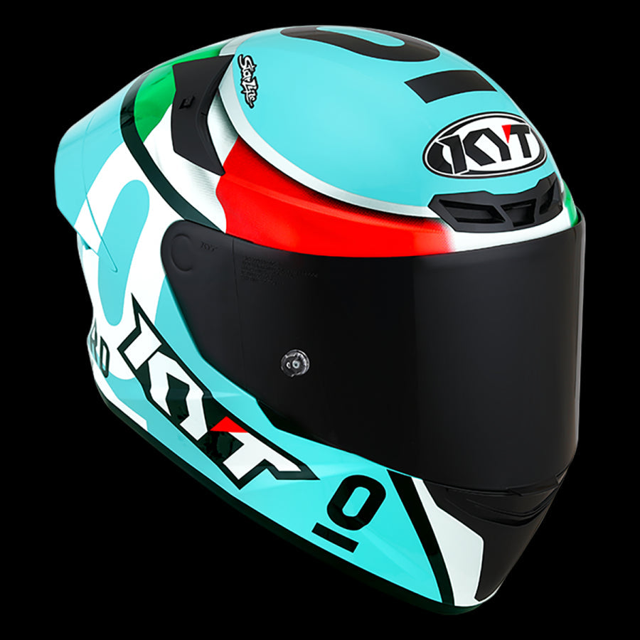 KYT-CASCO TT-COURSE REPLICA LEOPARD TRICOLORE - SECURTEX MOTOR S.L (t/a MaximoMoto)