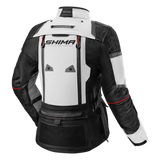 SHIMA TRACKER LADY DE MOTO CHAQUETA CLARO GRIS